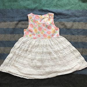 Matilda Jane size 4 Floral and Lace Dress